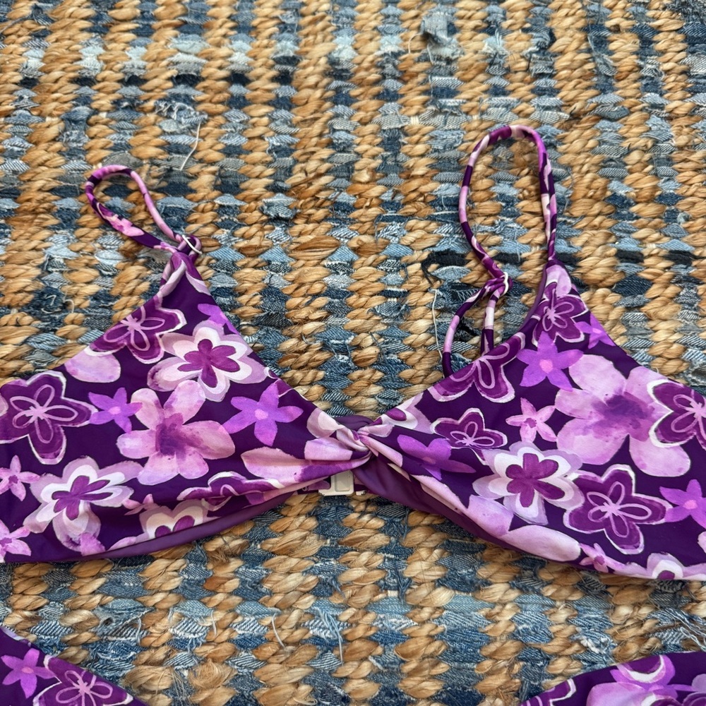 Blackbough Floral Purple Bikini Set - Picture 4 of 7